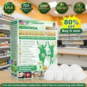 🇺🇸𝐏𝐡𝐲𝐬𝐢𝐜𝐢𝐚𝐧-𝐅𝐨𝐫𝐦𝐮𝐥𝐚𝐭𝐞𝐝🗽𝐀𝐌𝐙𝐊𝐄𝐄𝐏® 𝐌𝐨𝐫𝐢𝐧𝐠𝐚 𝐁𝐞𝐫𝐛𝐞𝐫𝐢𝐧𝐞 × 𝐍𝐀𝐃+ 𝟏𝟎-𝐢𝐧-𝟏 𝐀𝐝𝐯𝐚𝐧𝐜𝐞𝐝 𝐍𝐚𝐧𝐨 𝐌𝐢𝐜𝐫𝐨𝐧𝐞𝐞𝐝𝐥𝐞 𝐏𝐚𝐭𝐜𝐡 (𝐄𝐱𝐩𝐞𝐫𝐢𝐞𝐧𝐜𝐞 𝐕𝐢𝐬𝐢𝐛𝐥𝐞 𝟕-𝐃𝐚𝐲 𝐑𝐞𝐬𝐮𝐥𝐭𝐬)