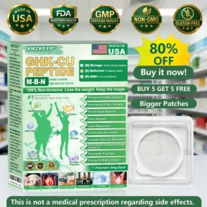 🗽𝐅𝐃𝐀-𝐑𝐞𝐠𝐢𝐬𝐭𝐞𝐫𝐞𝐝 & 𝐆𝐌𝐏 𝐂𝐞𝐫𝐭𝐢𝐟𝐢𝐞𝐝: 𝐀𝐌𝐙𝐊𝐄𝐄𝐏® 𝐆𝐇𝐊-𝐂𝐔 𝐏𝐞𝐩𝐭𝐢𝐝𝐞 𝑴-𝑩-𝙉 𝟭𝟬-𝙞𝙣-𝟏 𝑁𝑎𝑛𝑜 𝐹𝑢𝘴𝘪𝘰𝘯 𝘔𝓮𝑡𝑎𝑏𝑜𝑙𝘪𝘤 𝖯𝚊𝗍𝖼𝗁 | 𝘉𝘢𝘤𝘬𝘦𝘥 𝘣𝘺 𝘴𝘤𝘪𝘦𝘯𝘤𝘦 | 𝑅𝑒𝑠𝑢𝑙𝑡𝑠 𝑖𝑛 7 𝑑𝑎𝑦𝑠